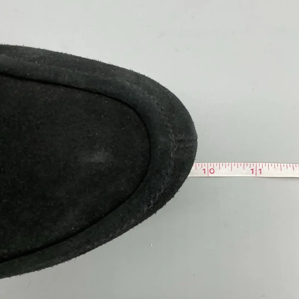 NEW Splendid Women’s Vina Suede Platform Clogs Black Size 10M - Picture 8 of 11